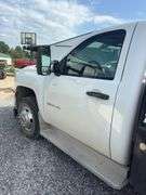 2011 Chevrolet 3500HD 4wd Flat Bed Truck, 94,356 miles, 6.6ltr diesel, 1 Ton Dually, 11ft Bed, Automatic, Gooseneck Ball Hitch, 94,000 miles, single cab, side job boxes vin 1GB3KZCL5BF145864.