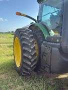 2011 John Deere 7230R Tractor, 2,588 hours, 5 Remotes, 16 front weights, ILS and IVT Transmission, 540pto, Pre Emission, 3pt, Firestone 480/80R46 Duals, 320/85R38 Front tires, s/n- 1RW7230RKBD002759 (click on documents for spec sheet)
