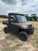2019 Polaris Ranger 1000XP, Dual Overhead CAM, Pro Star Doors, Heat/AC, Leather, 3,217 miles, Radio, Camo, Power Windows, 344 hours
