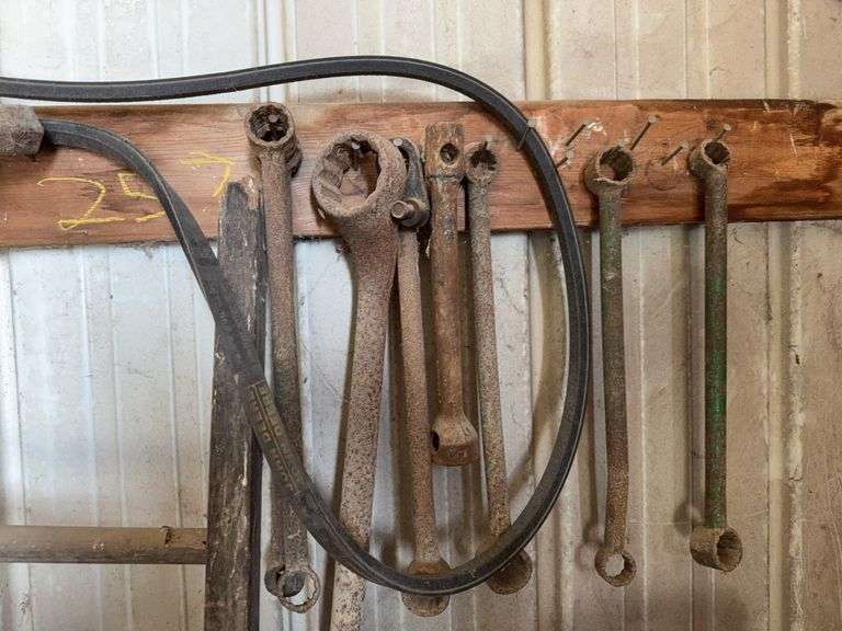 Double End Wrenches, hose, valves, and misc