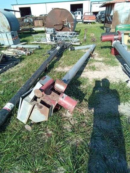 6" vertical bin unloading auger