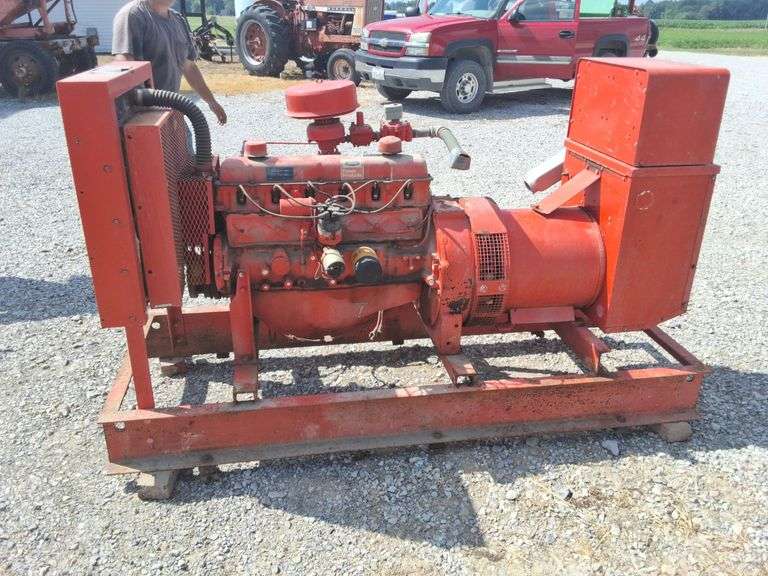 Pinco Single Phase Generator, 425 hours, Ford 300 Engine, 15 years ago was running, have not tried since, been sitting inside
