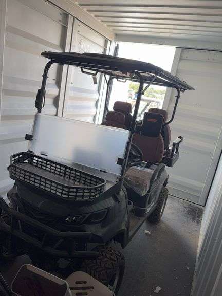 New 2025 SDLG80 electric golf cart, runs