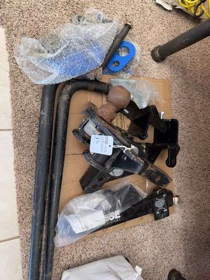 Camper Hitch with sway bars