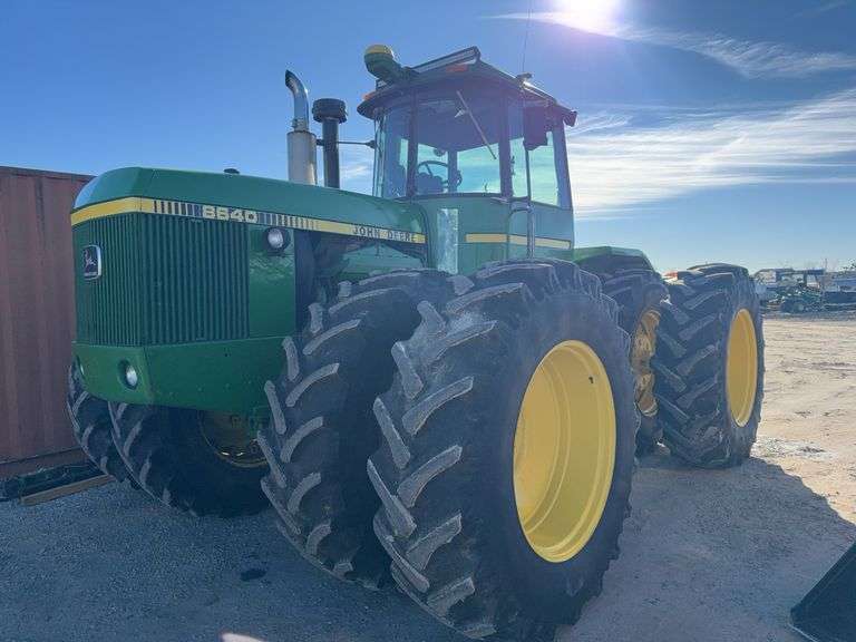 1981 John Deere 8640 4wd Tractor, 300hp, 50 Series Engine around 5500 ...
