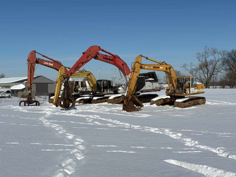 Goodman Simmons Scrap LLC Equipment Auction, 2 Locations, Louisville Illinois and Robinson Illinois 