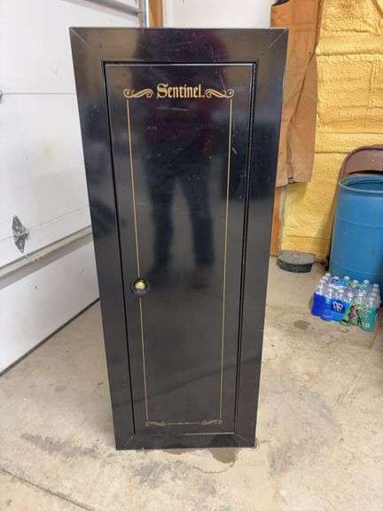 Sentinel metal home security/gun cabinet Model: GCWB-18, 21"W x 18"D x 55"T with key