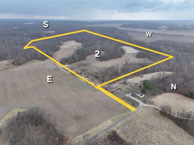 Tract 2: 70 + or – Acres, 30 + or – tillable acres (small fields ideal food plots Soil PI 116), 40 + or – wooded acres of prime hunting land. Giant Whitetail Bucks and wild turkey. Property is located in Sec 30, Holland Township, Shelby County, IL. Both tracts include 8.73 acres enrolled in CRP, with payments of $272.12 per acre. The total annual payment is $2,376, which is divided between tract 1 and tract 2. The USDA will dictate the acreage of CRP that will go with each tract if they are purchased by different buyers.