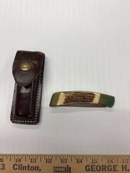 Gerber pocket knife with case