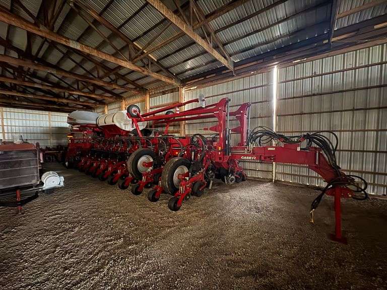 2021 Case 2150 Planter, 24 Row, 30'', Fully Loaded Planter, only thing is does not have is high speed, Updated Bushing Kit, Clean Sweep Row Cleaners, Hyd. Downforce, Electric Drive, Less than 10,000 acres, Gen 2 20/20 Monitor, Hyd. Driven Liquid Pump, Air Closing System, Variable Rate, Corn and Soybean meters, Liquid 2x2 Schaffer System, 750 Gallon Liquid tank, 2 pt hitch, scales, 1 Owner, s/n- YLS091053 ( planter is located near West Union)