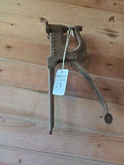 Vintage rivet tool