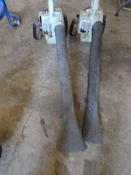 2 Echoe gas leaf blowers.