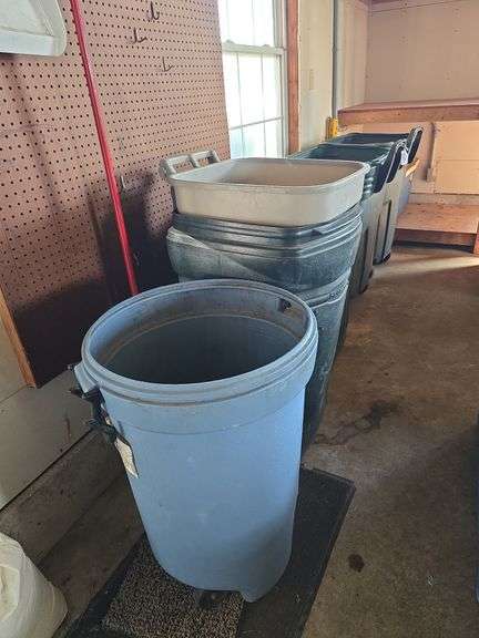 Trash cans