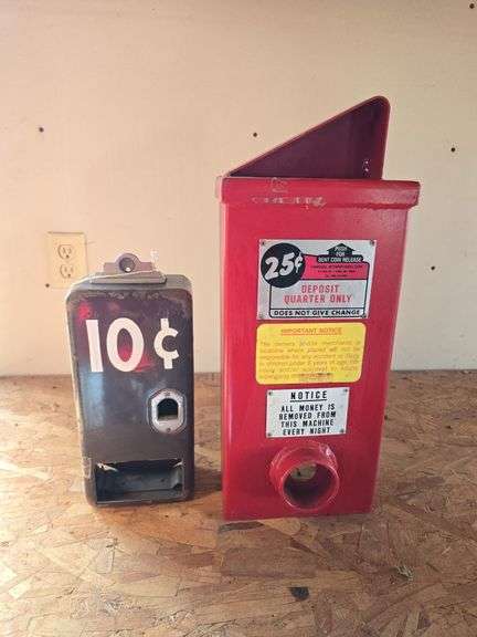 2 vintage coin guards.