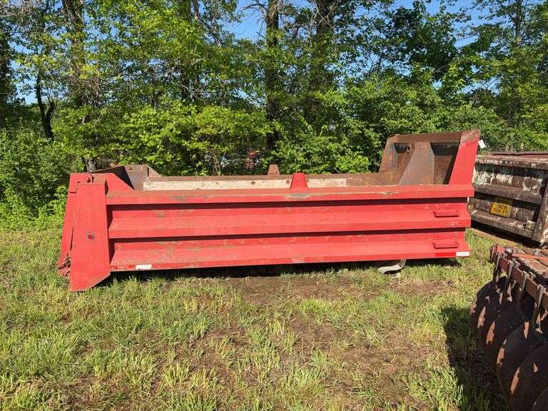 16ft Steel Dump Bed, with grain chute, steel floor, no cylinder