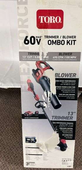 Toro Trimmer/Blower
Donated by: Bahrns Equipment