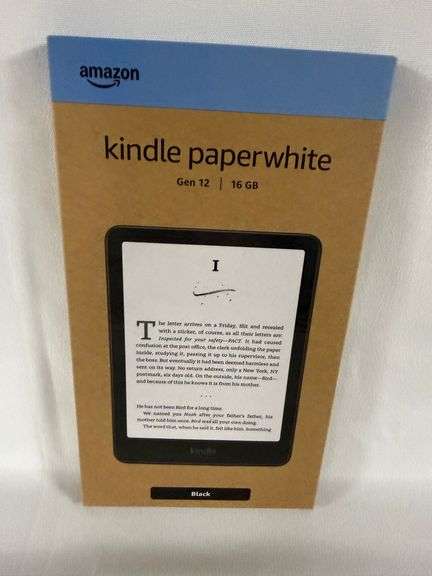Kindle
Donated by: Bierman's Welding & Machine