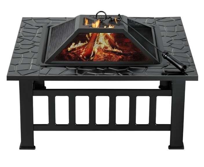 Woodburning Outdoor Metal Firepit, Donated by: Village MudBugs "Just South of Xenia"