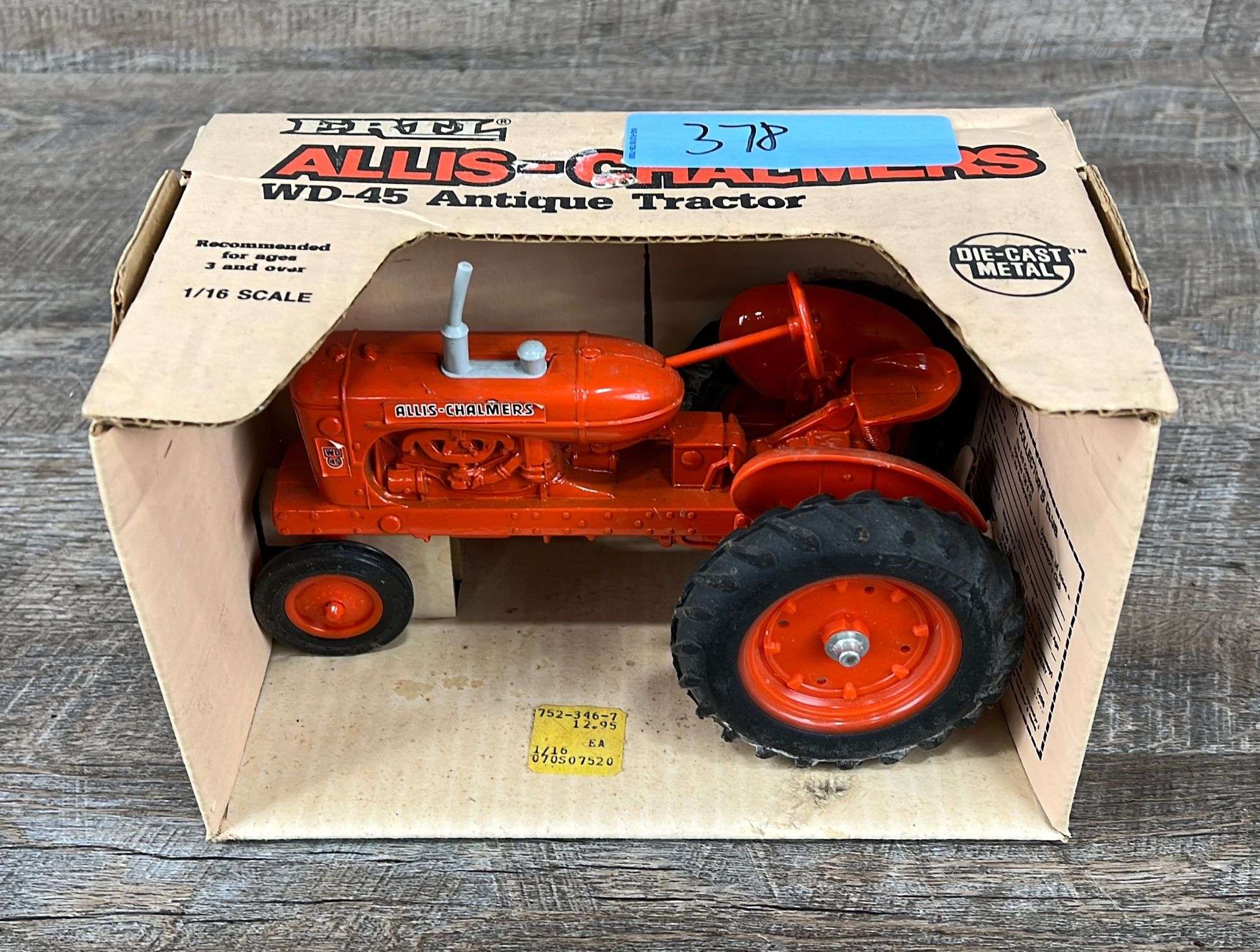 Allis Chalmers 1/16 WD45 Tractor - Schneider Auctioneers LLC