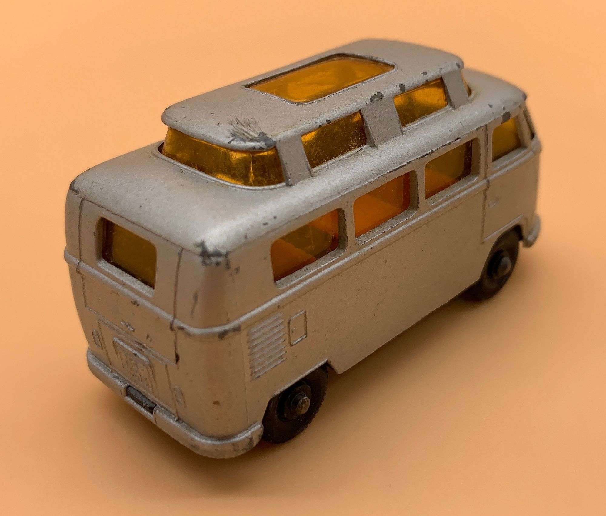 Vintage Matchbox Volkswagen Camper Toy #34 Made in England