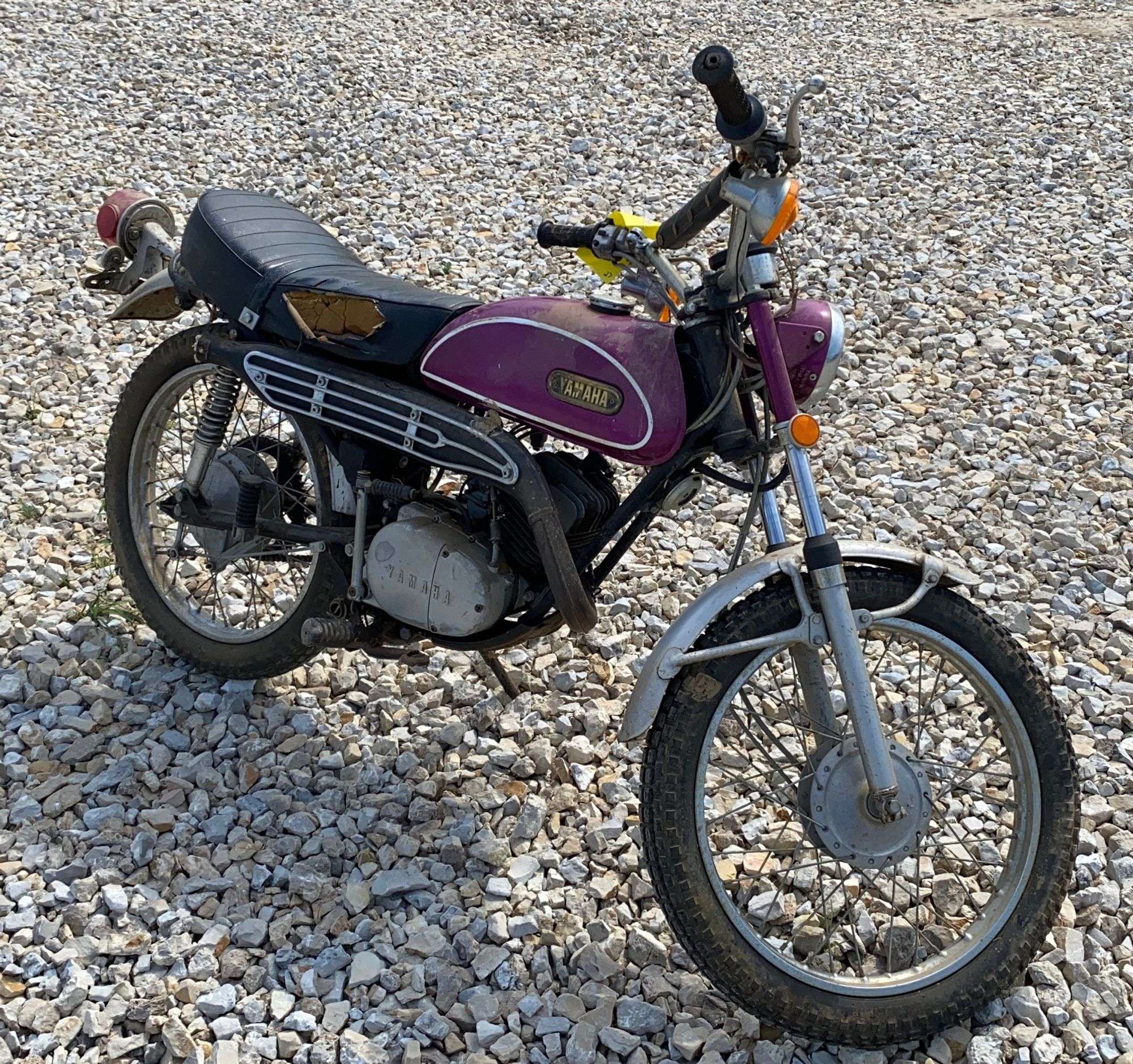 1971年式 YAMAHA HT 90 不動車