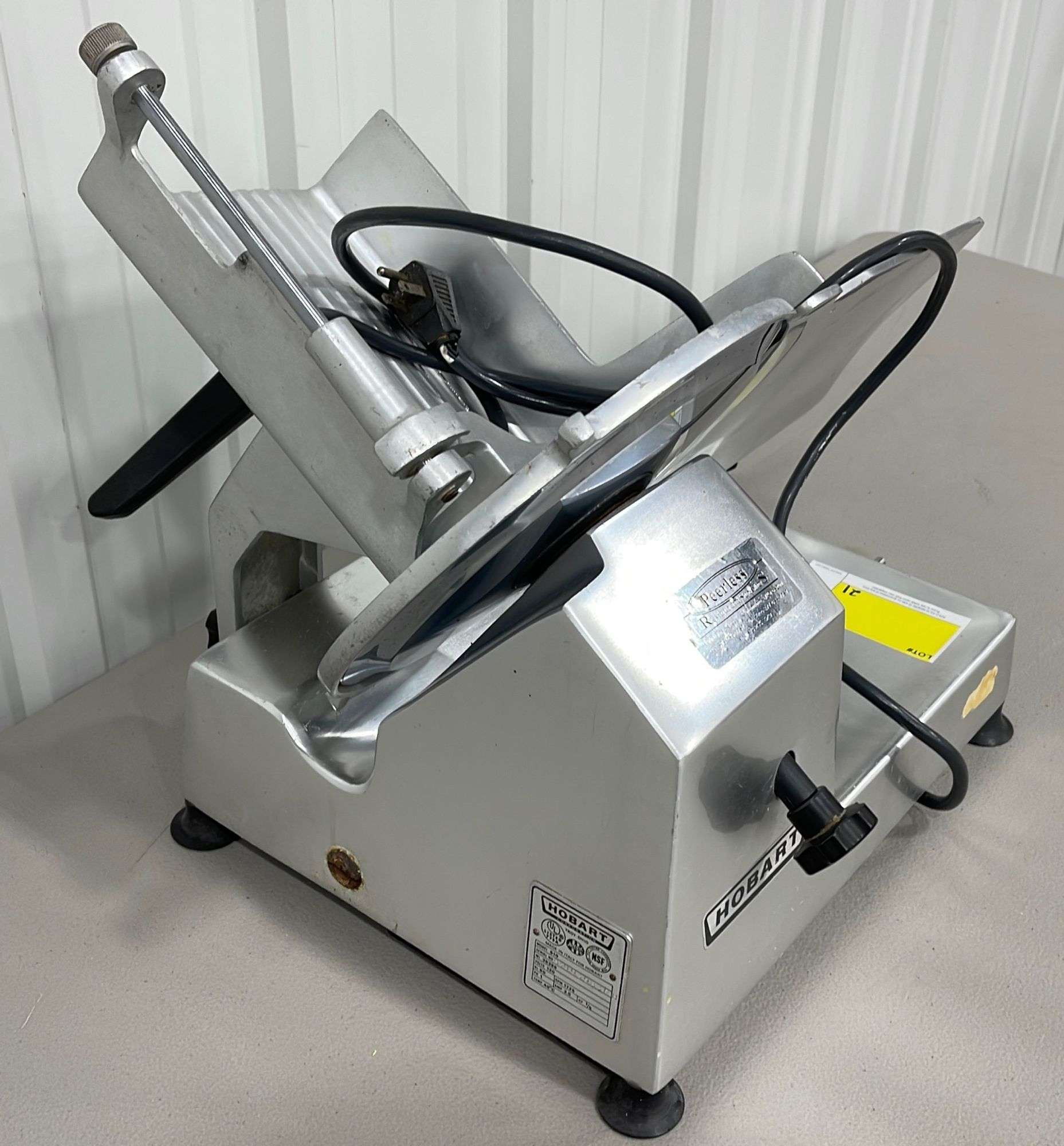 Hobart model 610 meat slicer - Schneider Auctioneers LLC
