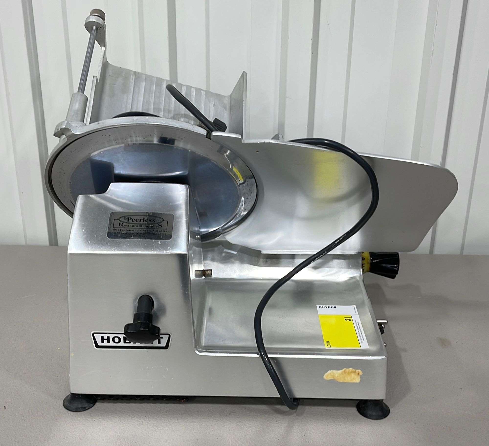 Hobart model 610 meat slicer - Schneider Auctioneers LLC