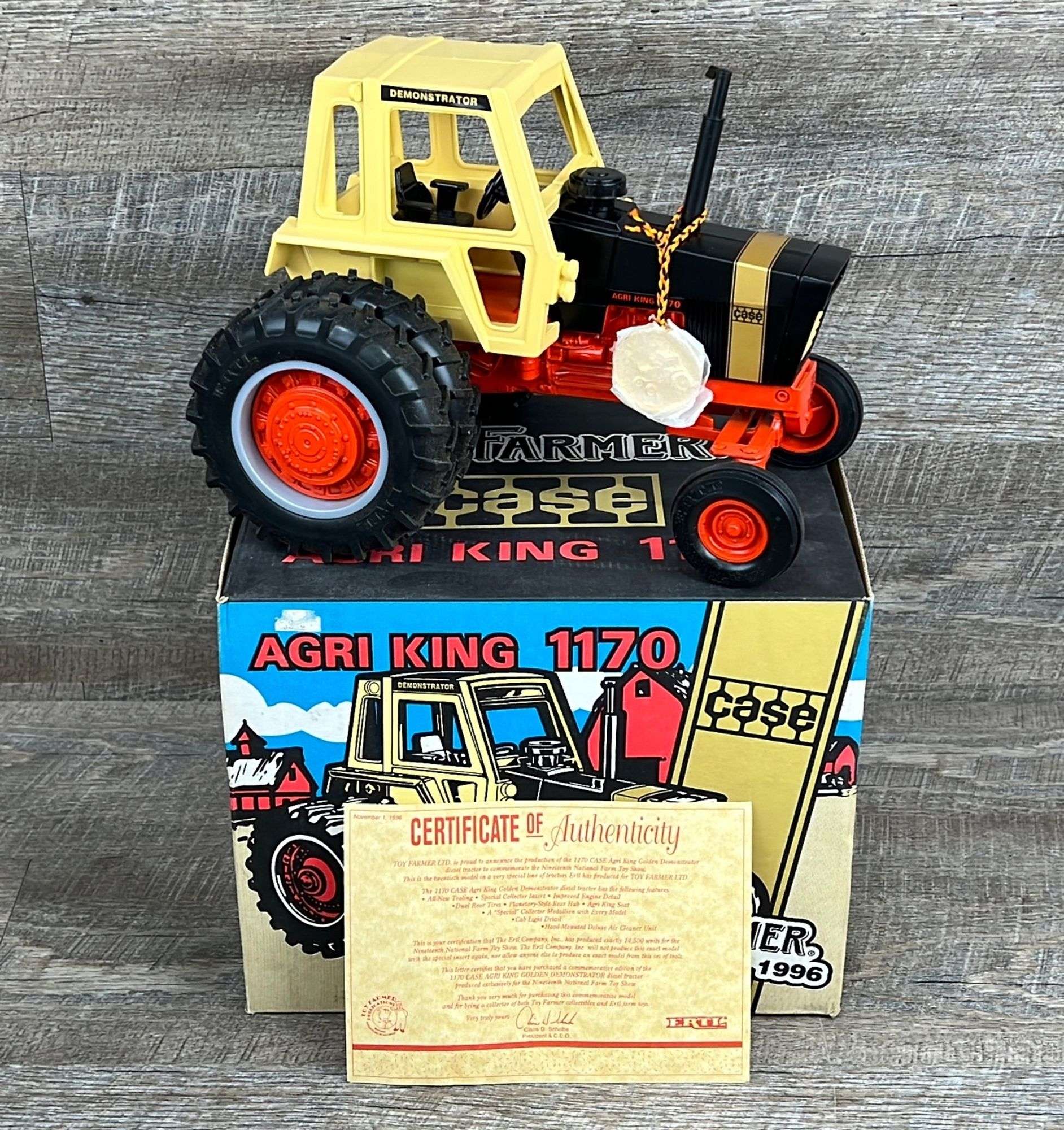 1/16 Toy Farmer Case Agri King 1170 1996 National Farm Toy Show