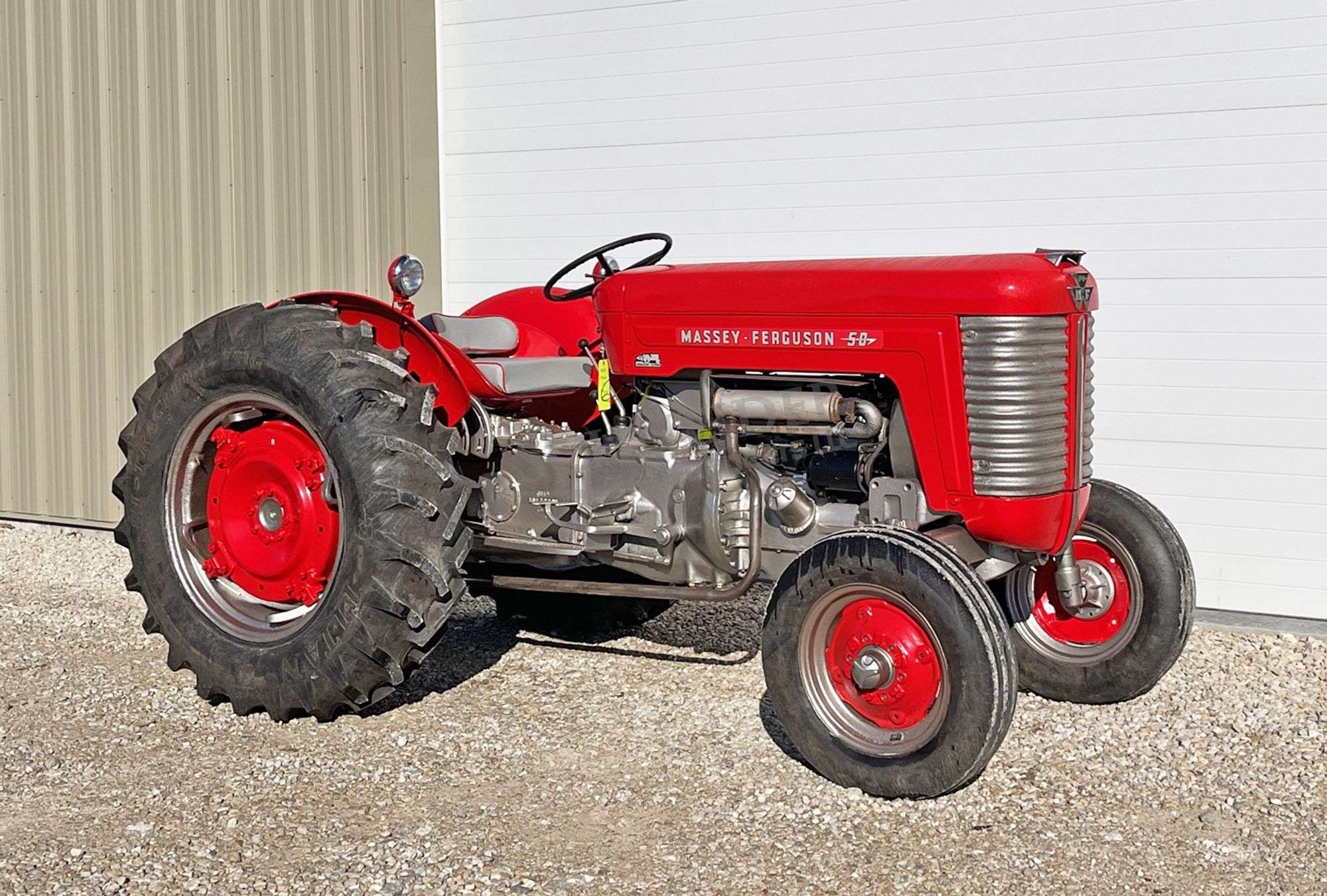 Massey Ferguson 50 gas tractor - Schneider Auctioneers LLC