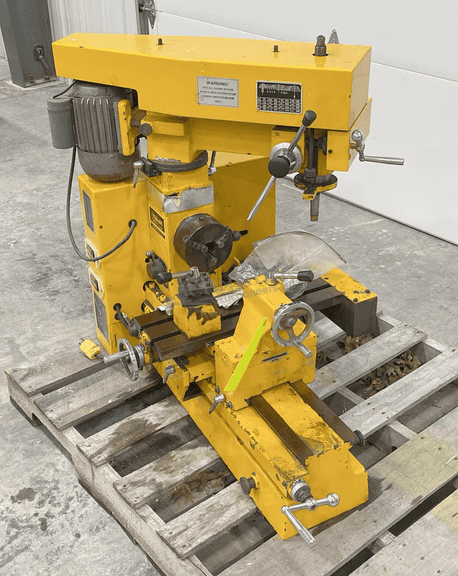 Shop Task mill/lathe/drill machine - Schneider Auctioneers LLC