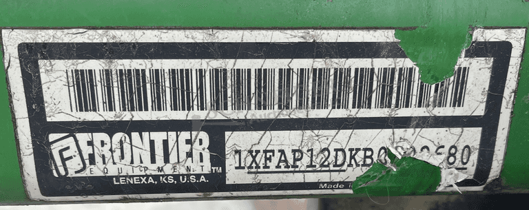 Pallet forks for JD 673SL loader w/ JD style quick hitch