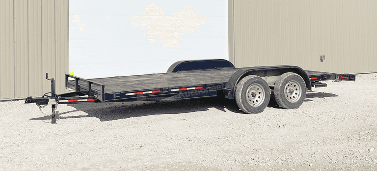 2021 Rafter D 18' flatbed trailer