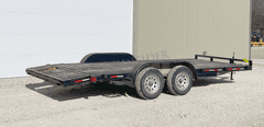2021 Rafter D 18' flatbed trailer