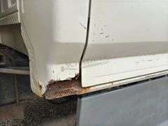 1998 Ford F800 crane service truck