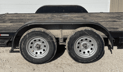 2021 Rafter D 18' flatbed trailer