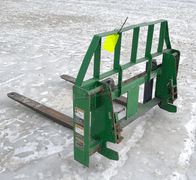Pallet forks for JD 673SL loader w/ JD style quick hitch