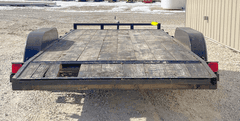 2021 Rafter D 18' flatbed trailer