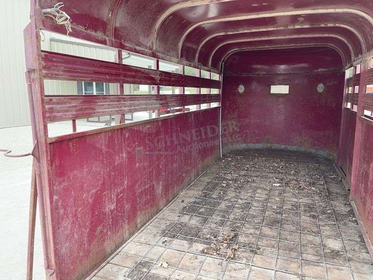1991 Rawhide 16' stock trailer