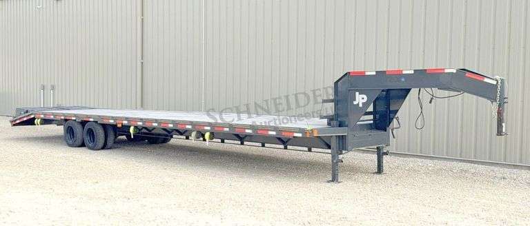 2022 Tex Fab 40' flatbed gooseneck trailer