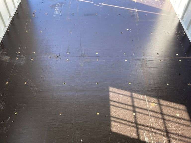 Unused 12' steel storage container