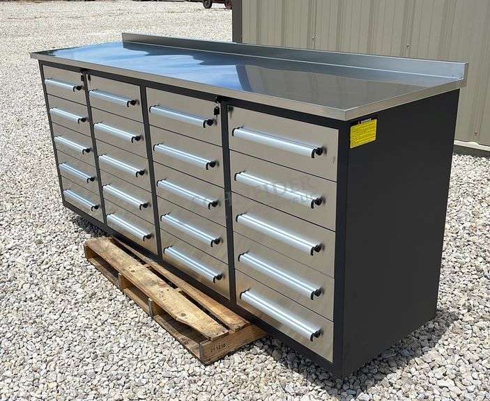 Unused 7' toolbox workbench