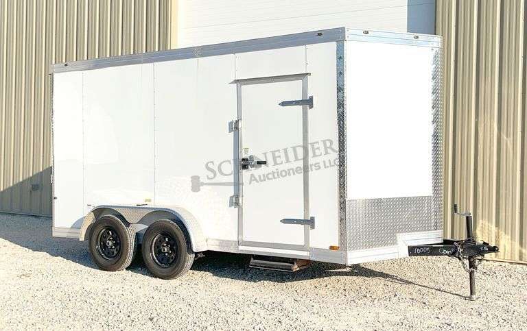 2025 Cynergy 14' enclosed cargo trailer