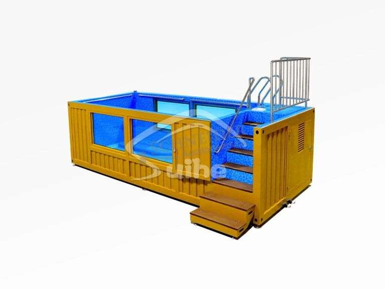 Unused 20' container pool