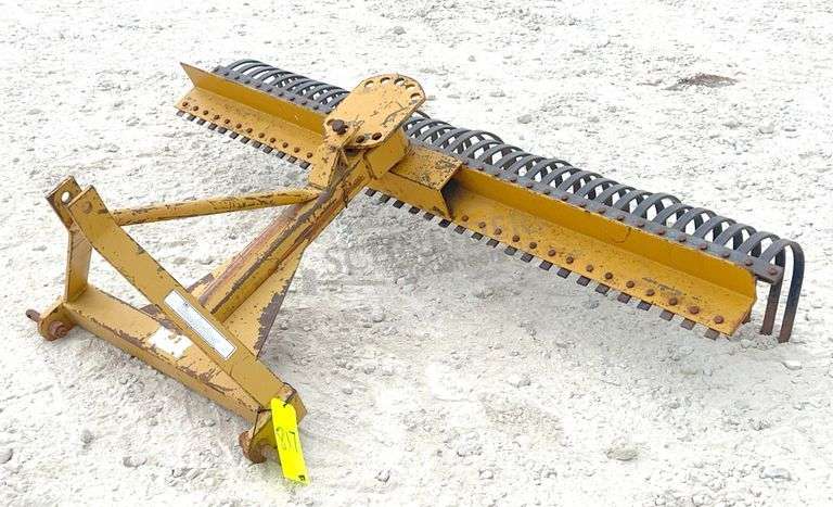 King Kutter 6' 3-pt. landscape rake