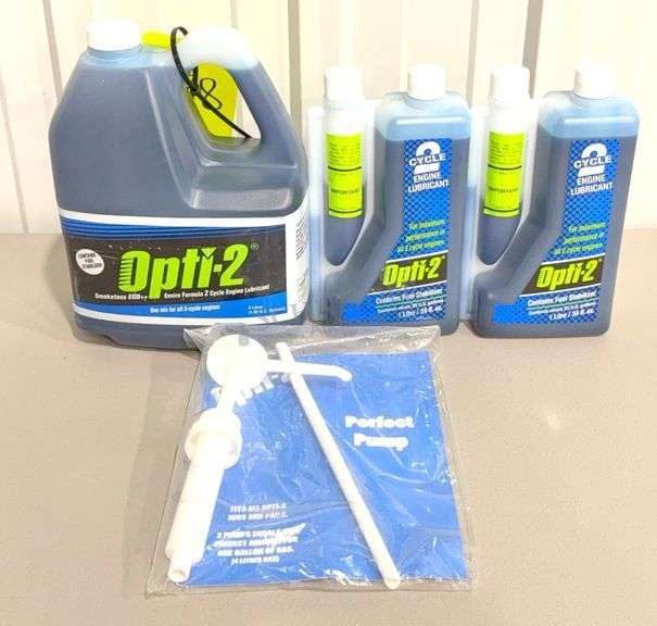 6-liters of 2-cycle engine oil