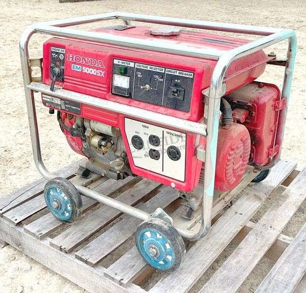 Honda EM5000SX portable generator