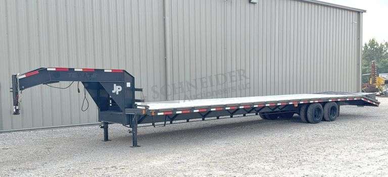 2022 Tex Fab 40' flatbed gooseneck trailer