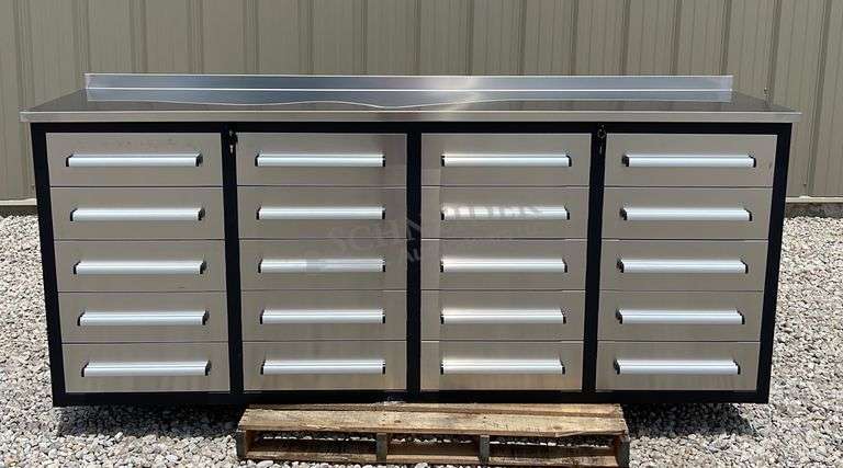 Unused 7' toolbox workbench
