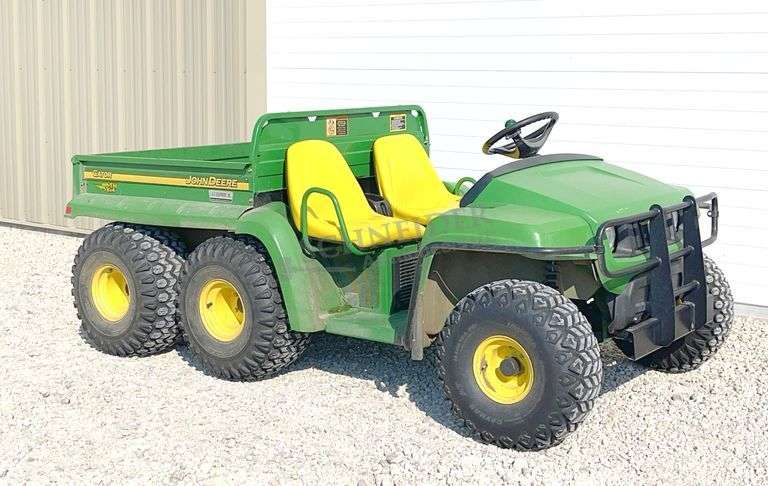 John Deere Gator TH 6x4 UTV, from the estate of Dr. Ken Buchmann