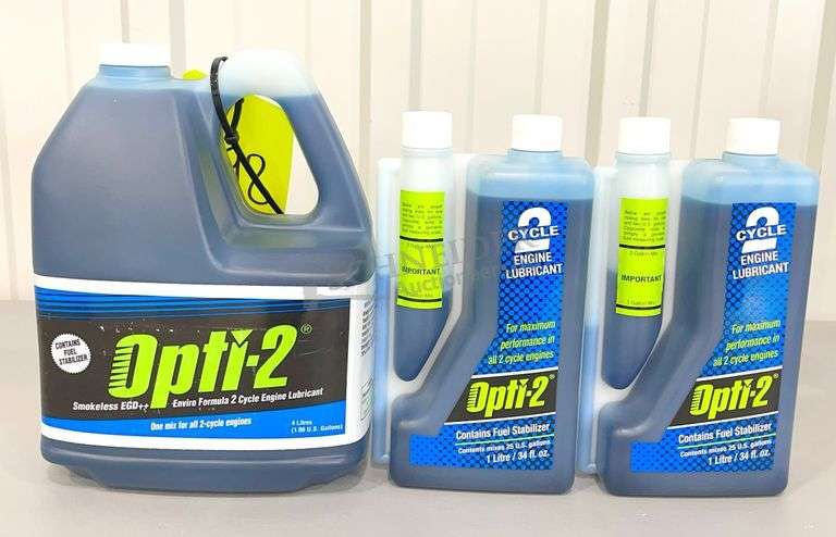 6-liters of 2-cycle engine oil